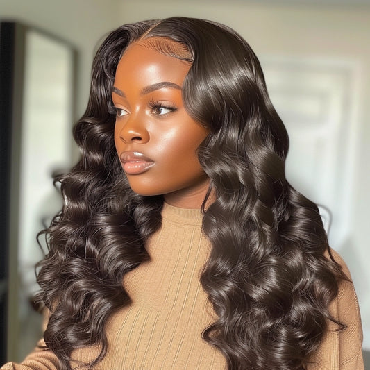 HD Frontal Deep Wave Wig